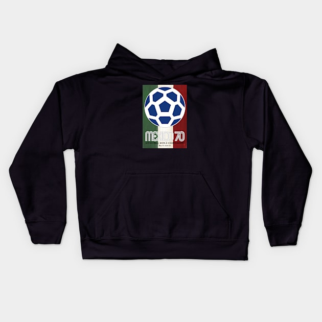 Mexico 70 Kids Hoodie by Jun Pagano